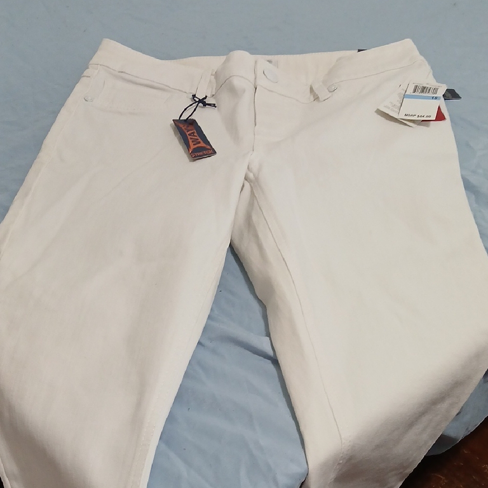 Seven7 Women's Skinny Jeans - White